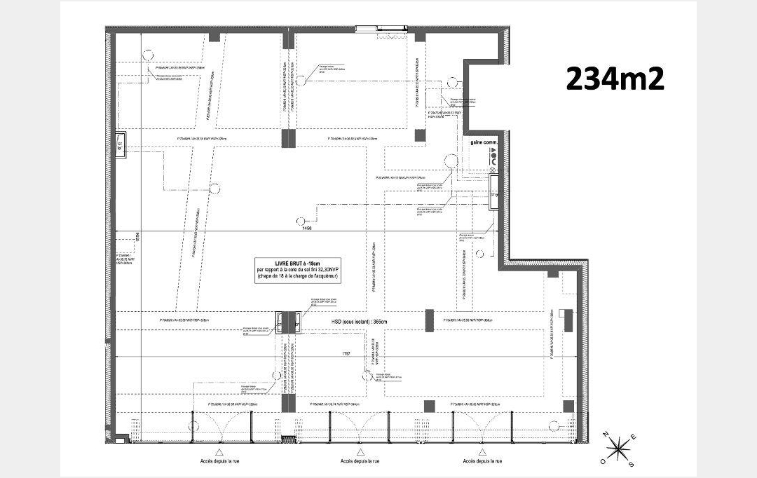 Annonces MONTREUIL : Office | PARIS (75015) | 257 m2 | 1 644 544 € 